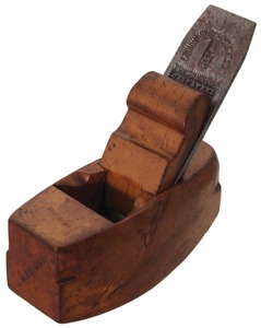Unmarked: Turkish Boxwood Compasse Smooth Plane