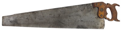 Henry Disston & Son, Philadelphia, Pennsylvania, No. 12: London Spring 26" 5 1/2 Pt. Rip Saw