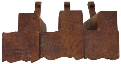 Assorted Makers: Three Wide Complex Molding Planes