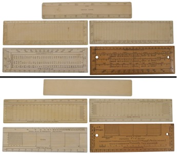 Assorted Makers: Five Navigator's Scale Rules