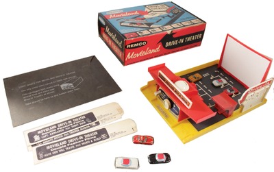 Remco Industries, Newark, New Jersey, No. 303: "Movieland Drive-In Theater" Toy