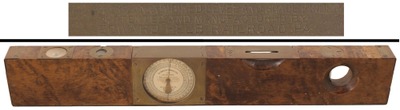 Edward Helb, Railroad, Pennsylvania: Patent Inclinometer Level