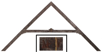 Unmarked: Graphic 18th C. Iron Square