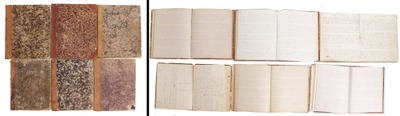 Smith, Putman, Bristol, Maine No. 1-6: Hand Scribed Books
