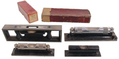 L.S. Starrett Company, Athol, Massachusetts: Four Extra Clean Spirit Level