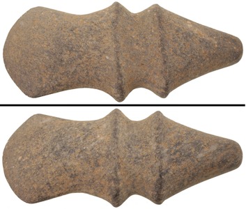 Unmarked: Rare Michigan Barbed Native American Stone Axe