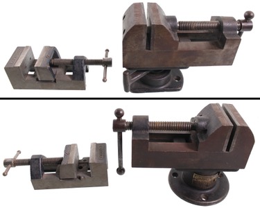 North Brothers Manufacturing Company, Philadelphia, Pennsylvania: Two Clean & Usable "Yankee" Vises