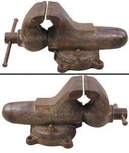 Wilton Tool Manufacturing Company, Chicago, Illinois: 4 1/2" Jaw Width "Bullet" Vise