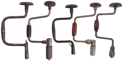 Assorted Makers: Lot Of Assorted Early Bit Braces