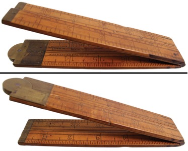 Stanley Rule & Level, No. 70: Two-Foot/Four-Fold Folding Rule