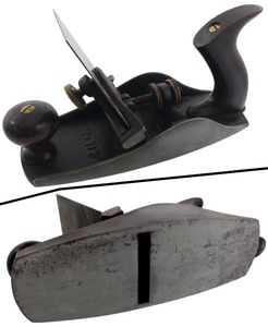 Stanley Rule & Level, No. 112: Rosewood Handle Scraper Plane