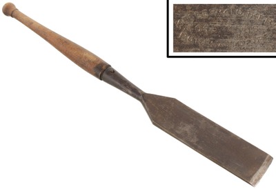 Keller & Torker Tool Manufacturers, Portland, Oregon: Late 19th Century 3" Carpenters Slick