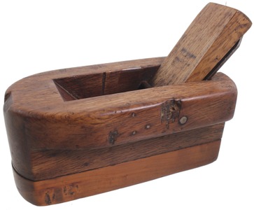 Unmarked: Early Rosewood & Boxwood Smooth Plane