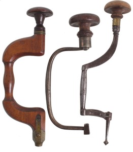 Assorted Makers: Three Early Wooden & Iron Braces