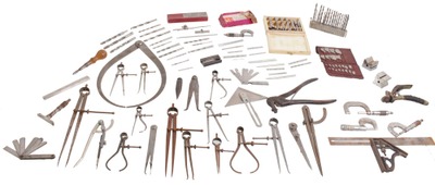 Assorted Makers: Lot Of Assorted Machinists' Tool