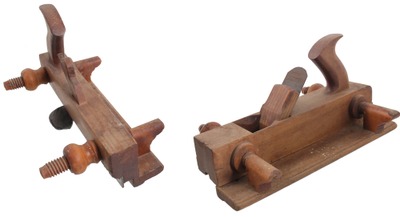 Winsted Plane Company, Winsted, Connecticut, No. 183: Pair Of Screw Arm Plank Match Molding Planes