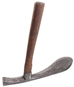 Unmarked: Early Hand Forged Cobblestone Hammer