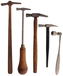 Assorted Makers: Five Delicate Spec. Purp. Hammer