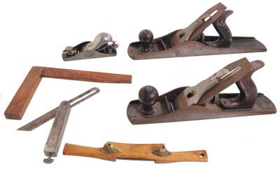 Assorted Makers: Lot Of Sound & Usabl Woodworking Tools