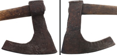 Unmarked: Decorated European Hewing Axe
