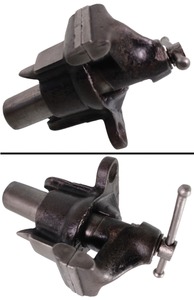 George A. Colton, Syracuse, New York, No. 2: Extra Clean 1 1/2" Jaw Patent Vise