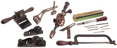 Assorted Makers: Lot Of Clean & Usabl Woodworking Tools