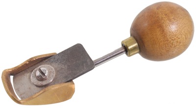 Unmarked: Cast Brass Violin Maker's Plane