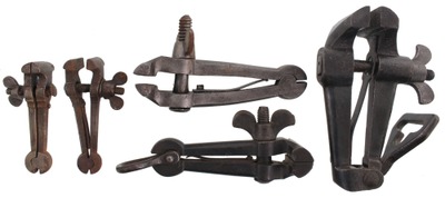 Assorted Makers: Lot Of Five Asst. Hand Vises