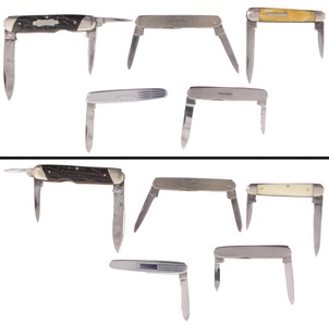 Assorted Makers: Five English Maker Pocket Knives
