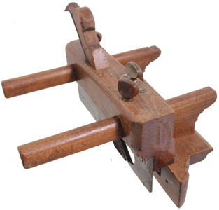 J.B. Mack, Brooklyn Township, Pennsylvania: Early Wedge Lock Arm Plow Plane