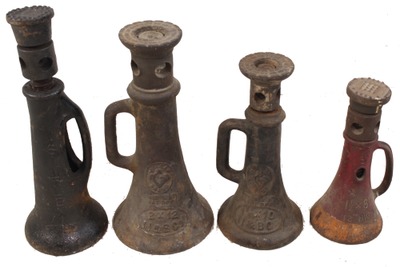 Assorted Makers: Four Heavy Duty House Jacks