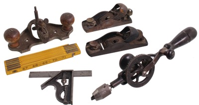 Assorted Makers: Lot Of Clean & Usabl Woodworking Tools