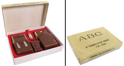 A.B.C., Japan: Ca. 1950's Transisto Radio Set