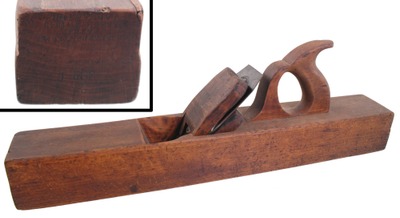E.W. Carpenter, Lancaster, Pennsylvania: Patent Double Wedge Jtr. Plane