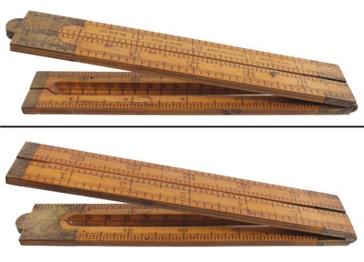 Chapin-Stephens Company, Pine Meadow, Connecticut, No. 53 1/2: Two-Foot/Four-Fold Folding Rule