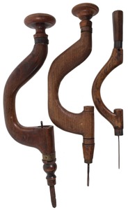 Unmarked: Three Fixed Bit Wooden Brace