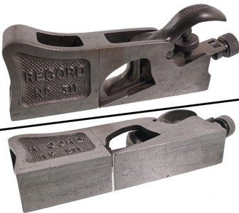 Record Tool Works, Sheffield, England, No. 311: Cast Iron Rabbet Metallic Plane