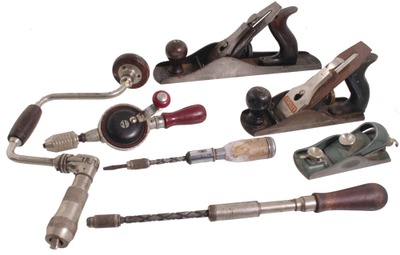Assorted Makers: Lot Of Clean & Usabl Woodworking Tools