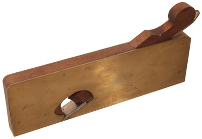 Unmarked: Solid Brass Body Shoulder Plane