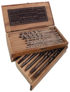 Irwin Auger Bit Company, Wilmington, Ohio: Full Set Of 13 Spira Auger Bits