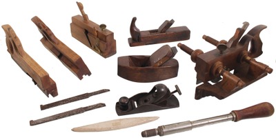 Assorted Makers: Lot Of Clean & Usabl Woodworking Plane