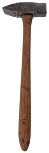 Unmarked: Artfully Crafted Metalsmith's Hammer