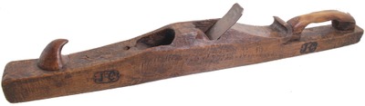 Unmarked: Carved European Jointer Plane