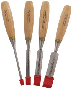 Footprint Tools, Ltd., Sheffield, England: Set Of Four Extra Clean Chisels