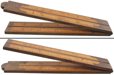 Stephens & Company, Riverton, Connecticut, No. 52: Two-Foot/Four Fold Folding Rule