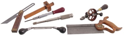 Assorted Makers: Lot Of Clean & Usabl Woodworking Tools