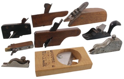 Assorted Makers: Lot Of Small Size Woodworking Plane