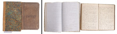 Ummarked: Set Of Two 19th Century Books