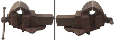 Charles Parker Company, Meriden, Connecticut, No. 954 1/2: Heavy Duty Cast Iron Bench Vise