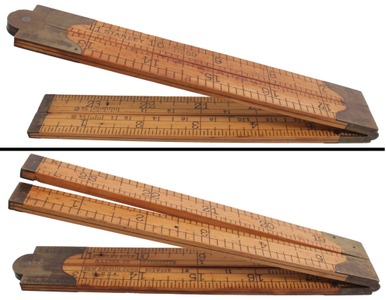 Stanley Rule & Level, No. 59: Two-Foot/Four-Fold Folding Rule